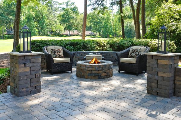 Fire Pit Installation in Denver