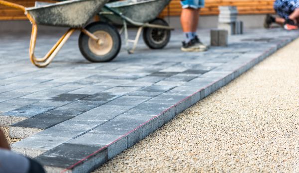 Paver Hardscape Installation in Denver